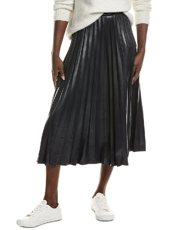 Cinq à Sept Vegan Leather Maree Skirt