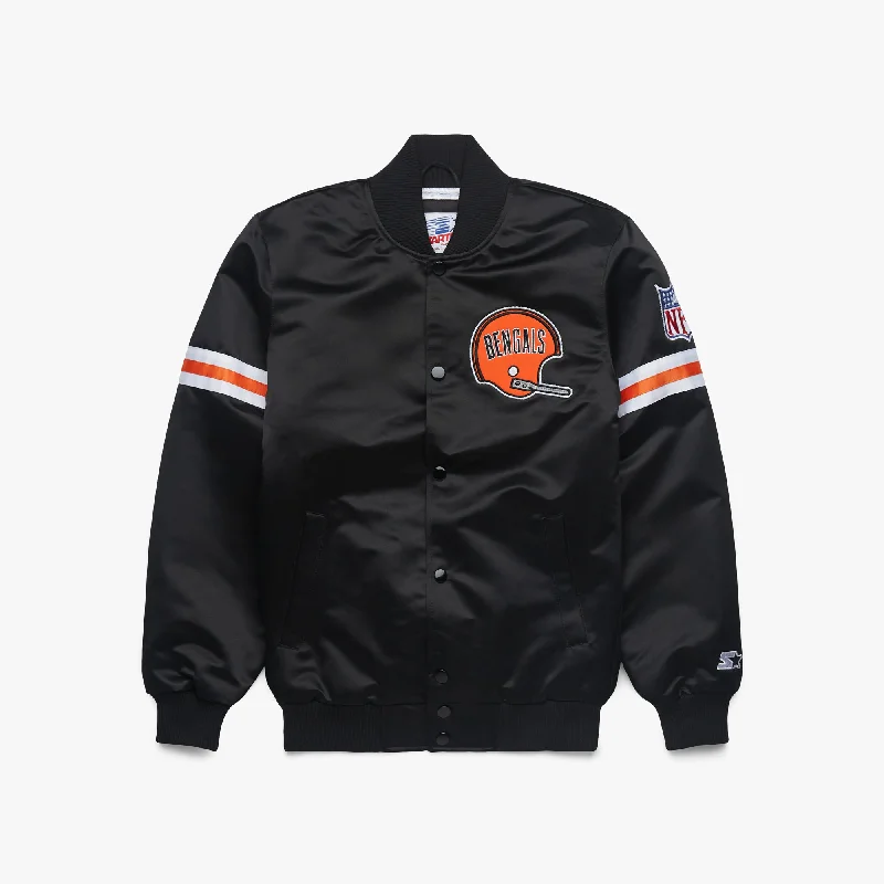 HOMAGE X Starter Bengals Heavyweight Satin Jacket