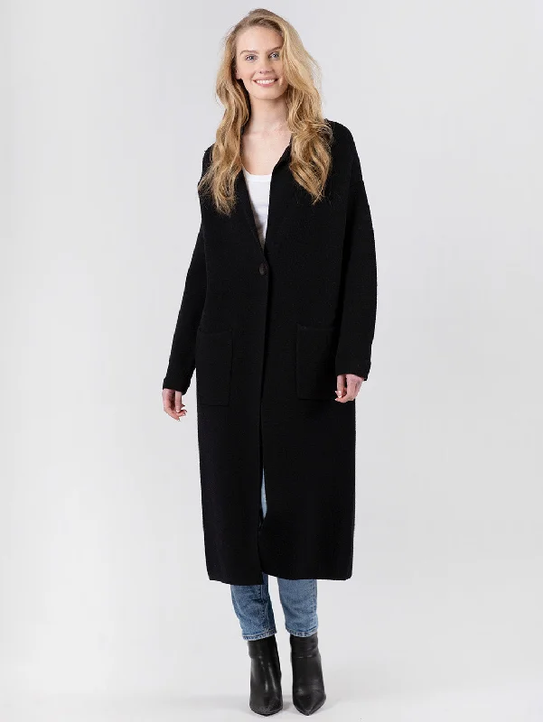 Jimmi Long Jacket - Black