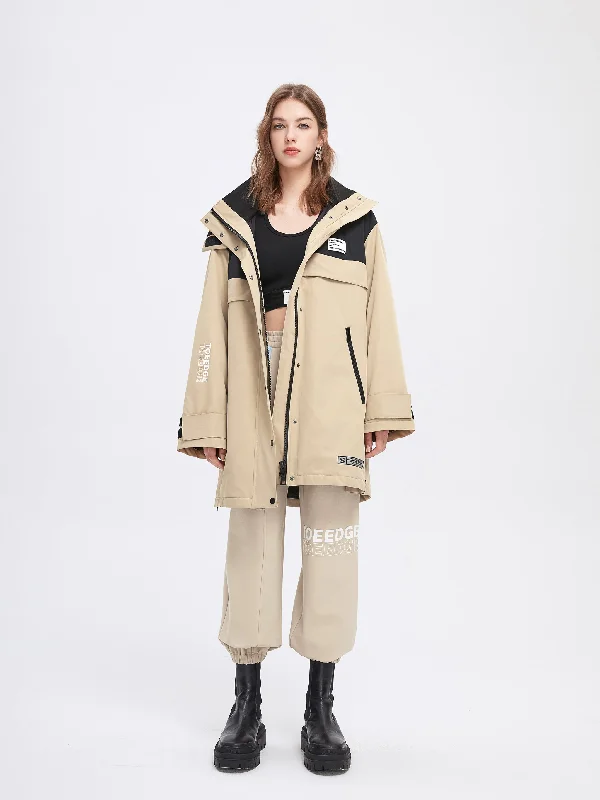 Khaki Ski Parka